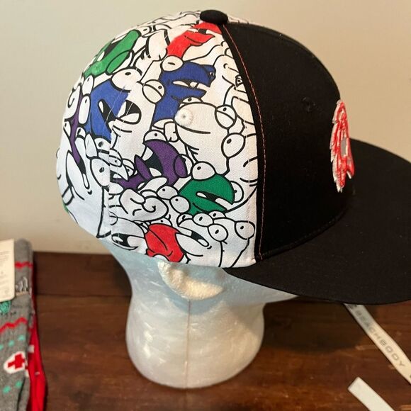 New SGA Fayetteville Woodpeckers MiLB Baseball Snapback Hat Cap Worms Print - Picture 4 of 5